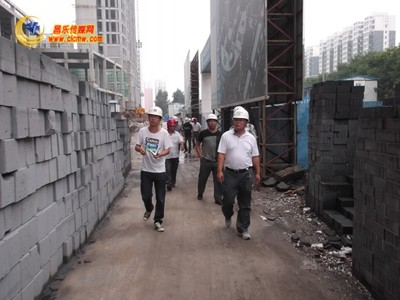 县建设局:预防劣质建材流入建筑工地