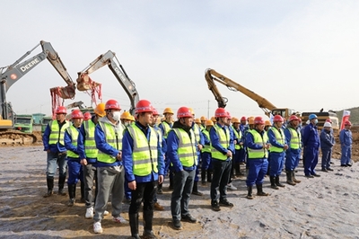 黄石新兴管业新港项目铁前系统工程正式开工